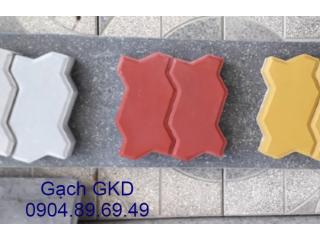 Gạch Zích Zắc màu đỏ